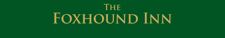 The Foxhound Inn - Mobile Header