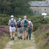 Walkers enjoying a ramble